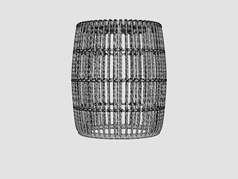 Palosco Stool 3D Model