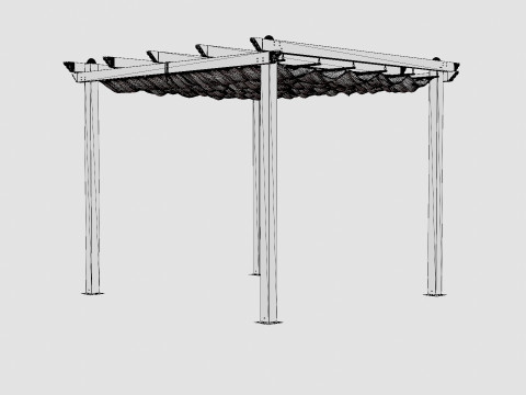 Pescara Pergola Modelo 3D