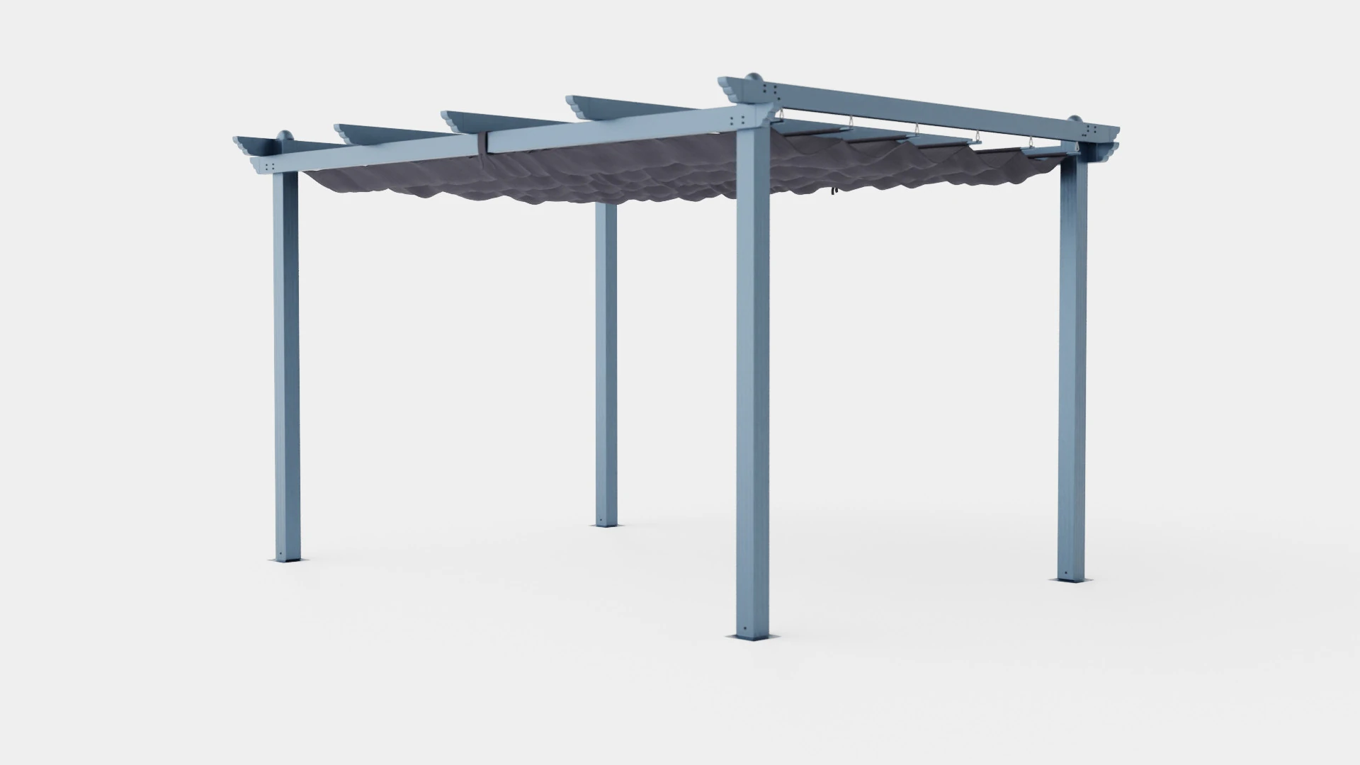 Pescara Pergola 3D Model .c4d .max .obj .3ds .fbx .stl .blend 
