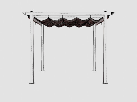 Pescara Pergola 3D Model