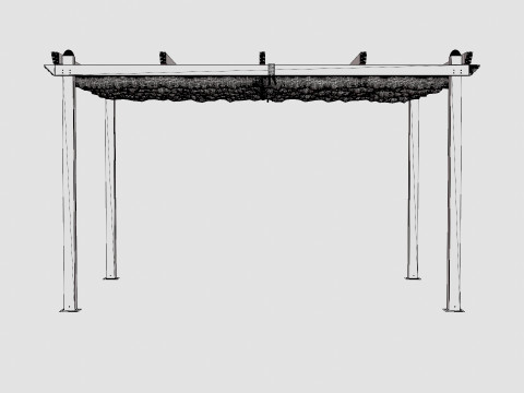 Pescara Pergola 3D Model