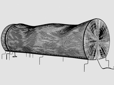 KANAŁ DO SADZENIA Model 3D