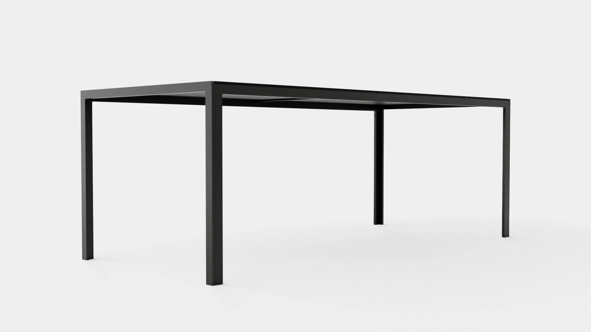 Rimini Dining Table 3D Model .c4d .max .obj .3ds .fbx .stl .blend 