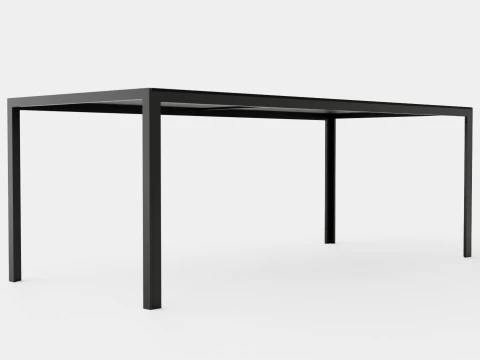 Table &agrave; manger Rimini Modèle 3D