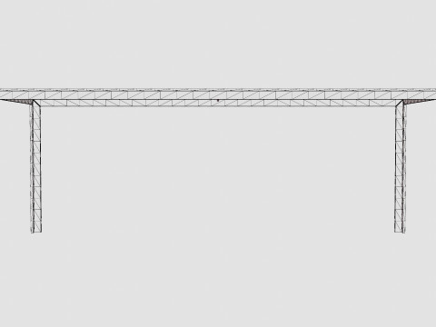 Rimini Dining Table 3D Model