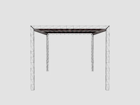 Rimini Dining Table 3D Model