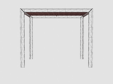 Rimini Dining Table Modèle 3D