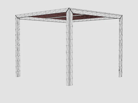 Rimini Dining Table 3D Model