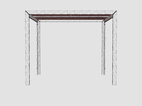 Rimini Dining Table 3D Model