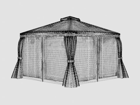 Roma Gazebo 3D Model
