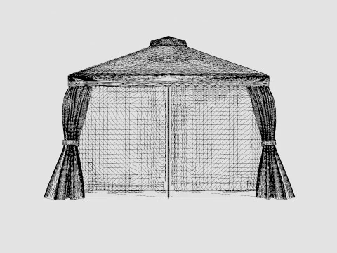Roma Gazebo 3D Model