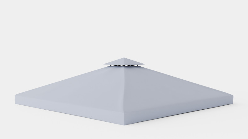 Roma Roof 3D Модель .c4d .max .obj .3ds .fbx .stl .blend 