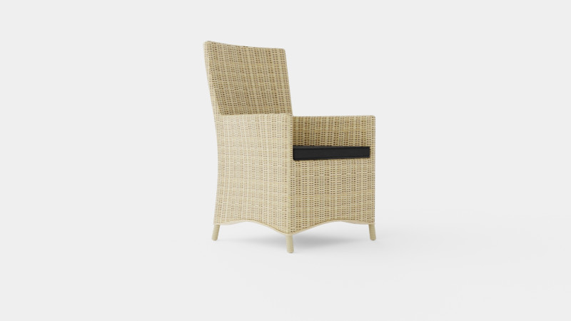 Salao Dining Chair Model 3D .c4d .max .obj .3ds .fbx .stl .blend 