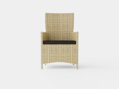 Salao Dining Chair Model 3D