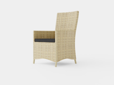Salao Dining Chair Model 3D