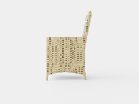 Salao Dining Chair Model 3D
