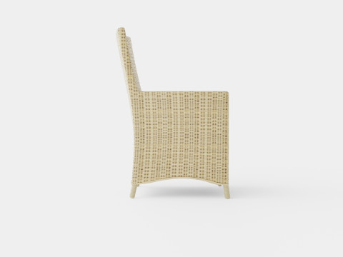 Salao Dining Chair Model 3D