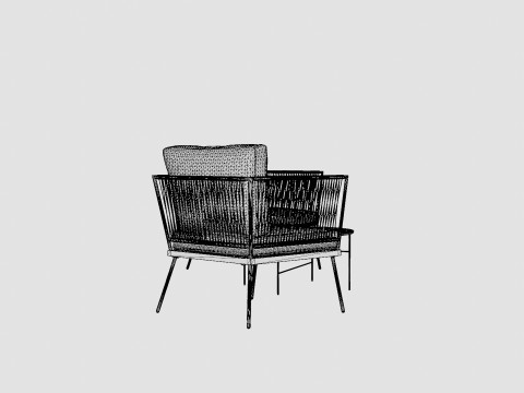 Salerno Cafe Set Model 3D