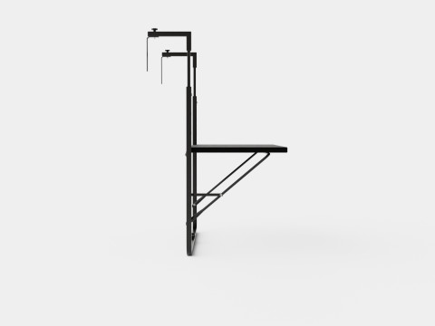 Salisbury Hanging Balcony Table 3D Model