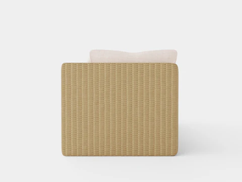 Santorini left chaise lounger 3D Model