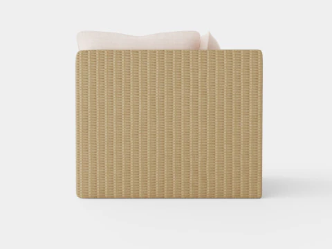 Santorini modular corner chair 3D Model
