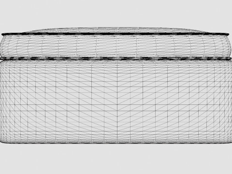Santorini ottoman 3D Model