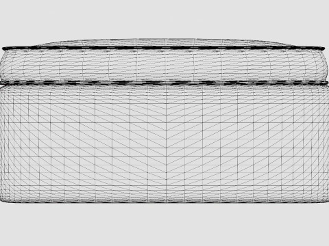 Santorini ottoman 3D Model