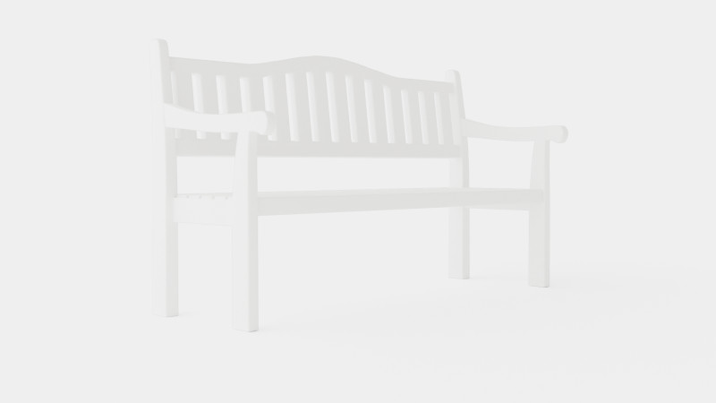 Sara Bench 3D Модель .c4d .max .obj .3ds .fbx .stl .blend 