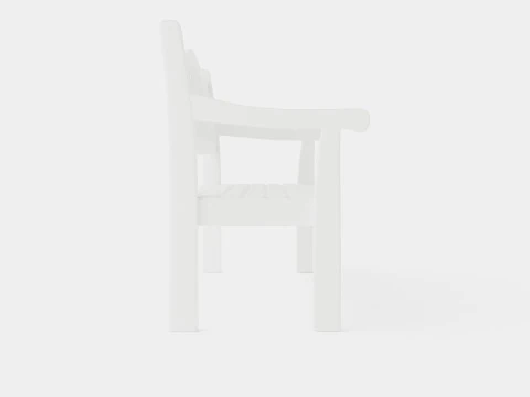 Sara Bench 3D Model