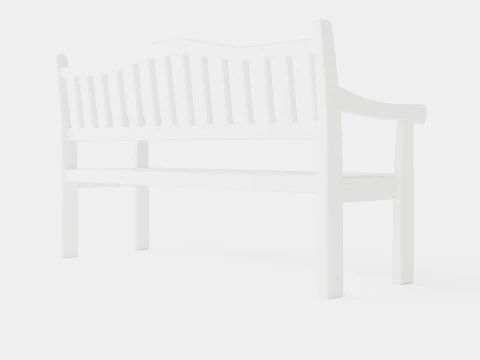 Sara Bench 3D Model