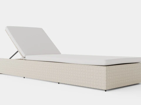 Savona Şezlong Doğa ve Kum 3D Model