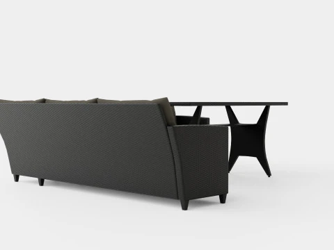 Sevilla Corner Set 3D Model