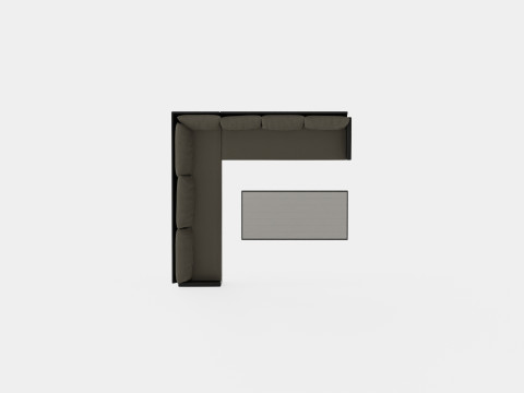 Sevilla Corner Set Modelo 3D