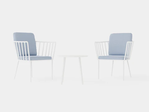 Skagerak Cafe Seti 3D Model