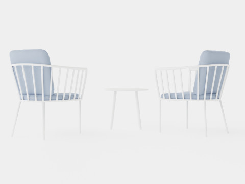 Skagerak Cafe Set Modelo 3D