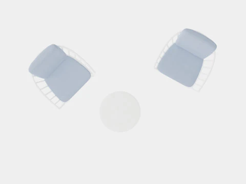 Skagerak Cafe Set 3D Model