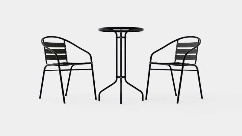Sofia Cafe Set 3Dモデル .c4d .max .obj .3ds .fbx .stl .blend 