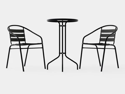 Zestaw kawiarni Sofia Model 3D