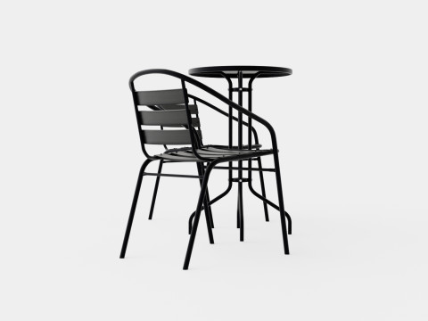 Sofia Cafe Set 3Dモデル