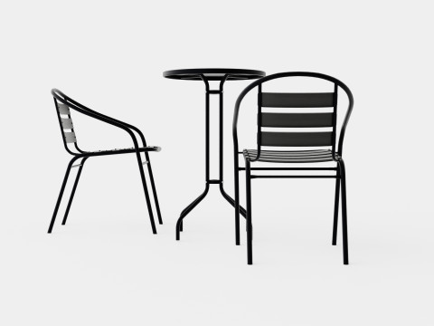 Sofia Cafe Set 3Dモデル
