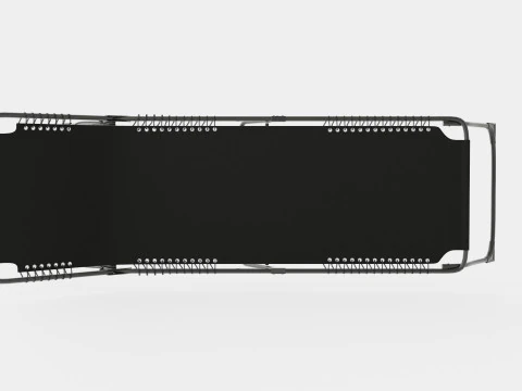 Sunbed Black 3D Model