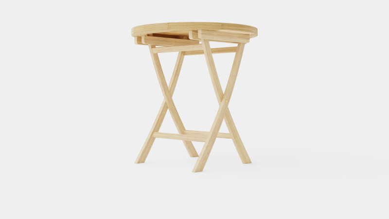 Teak Table Modelo 3D .c4d .max .obj .3ds .fbx .stl .blend 