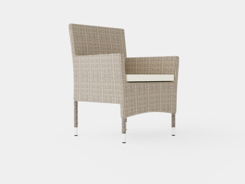 Telese Dining Chair Modelo 3D