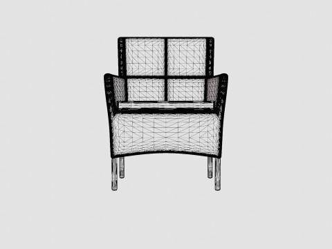 Telese Dining Chair Modelo 3D