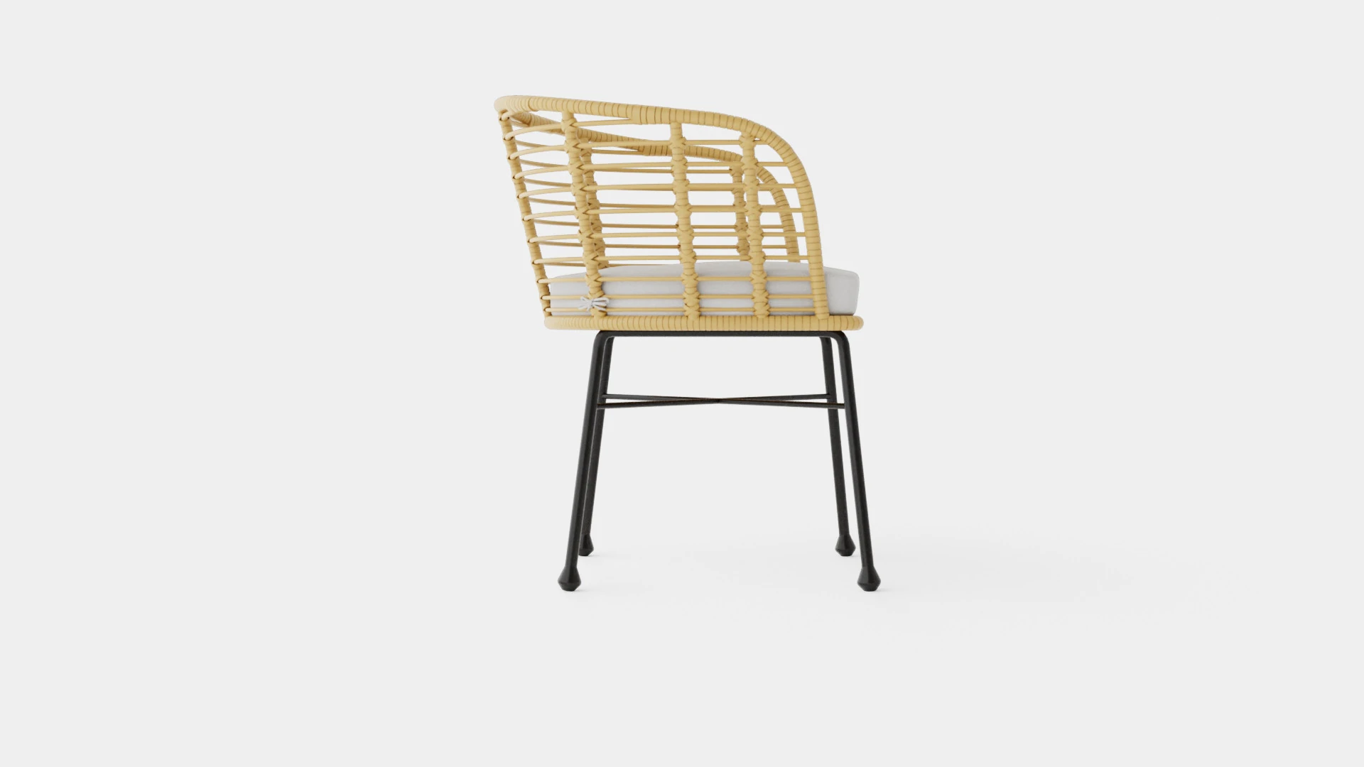 Tretoria Dining Chair 3D Model .c4d .max .obj .3ds .fbx .stl .blend