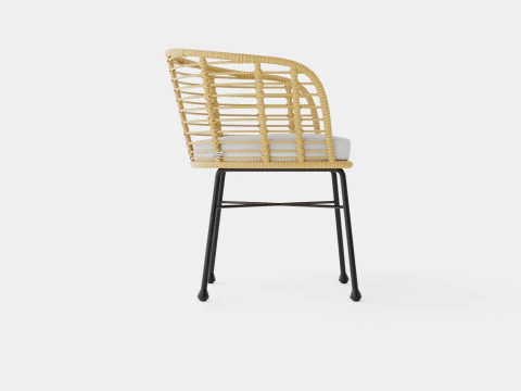 Chaise de salle &agrave; manger Tretoria Modèle 3D