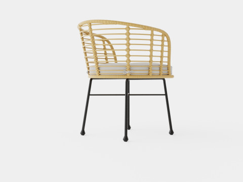 Tretoria Dining Chair 3D-Modell