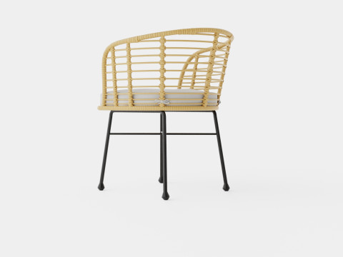 Tretoria Dining Chair 3D-Modell