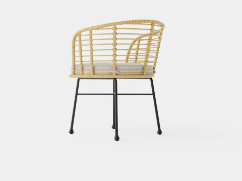 Tretoria Dining Chair 3D Model