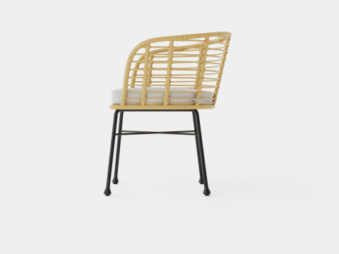 Tretoria Dining Chair 3D-Modell